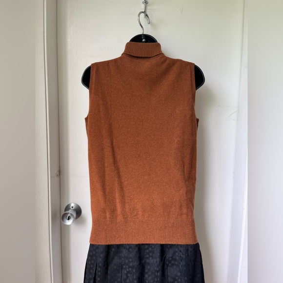 Lafayette 148 New York Cashmere Turtleneck top size M - Picture 7 of 12